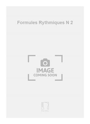 Formules Rythmiques N 2