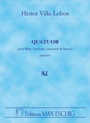 Heitor Villa-Lobos: Villa-Lobos Quatuor 1928 Poche: Holzbläserensemble