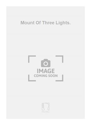 Bohuslav Martinu: Mount Of Three Lights.: Männerchor mit Klavier/Orgel