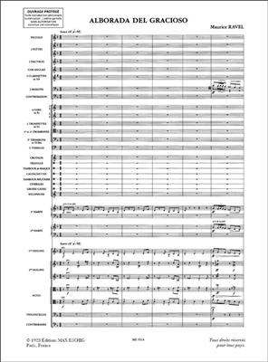 Maurice Ravel: Alborada Del Gracioso Poche In 8 (Miroirs N 4): Orchester