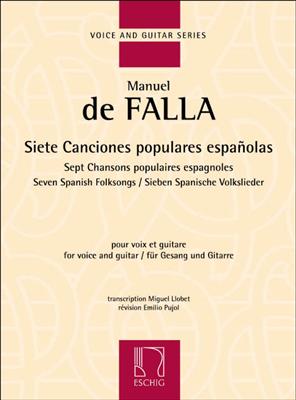 Manuel de Falla: 7 Canciones populares espanolas: Gesang mit Gitarre