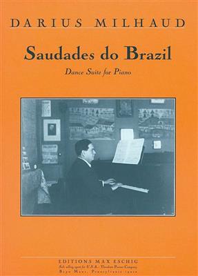 Darius Milhaud: Saudades Do Brasil Op. 67: Klavier Solo