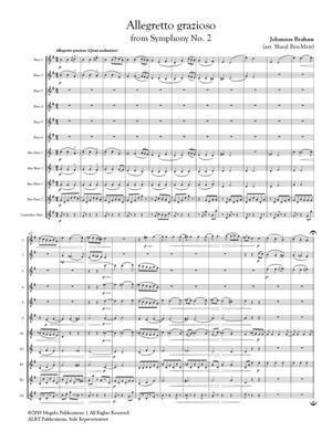 Johannes Brahms: Allegretto Grazioso from Symphony No. 2: (Arr. Shaul Ben-Meir): Flöte Ensemble