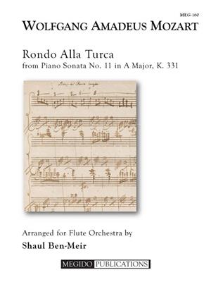 Wolfgang Amadeus Mozart: Rondo Alla Turca for Flute Orchestra: (Arr. Shaul Ben-Meir): Flöte Ensemble