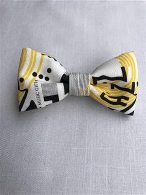 Hair Bow Tie With A French Clip: Jazz