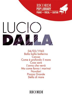 Lucio Dalla: Klavier, Gesang, Gitarre (Songbooks)
