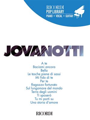 Jovanotti: Klavier, Gesang, Gitarre (Songbooks)