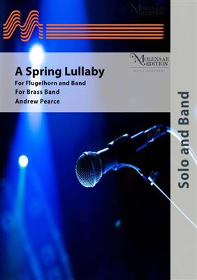 Andrew Pearce: A Spring Lullaby: Brass Band mit Solo