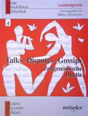 Talks - Disputes - Gossips.: Blockflöte Duett