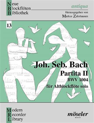 Johann Sebastian Bach: Partita 2 Bwv1004: Altblockflöte