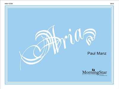 Paul Manz: Aria: Orgel