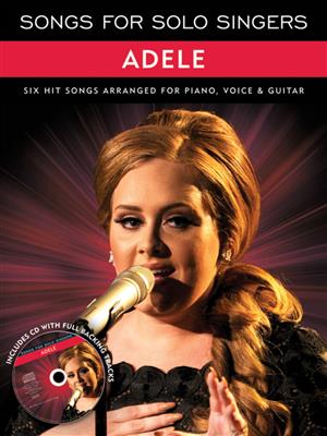 Adele: Songs for Solo Singers: Adele: Klavier, Gesang, Gitarre (Songbooks)