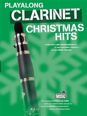 Playalong Clarinet Christmas Hits: Klarinette Solo