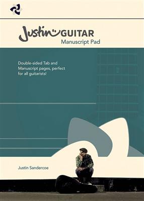 Justinguitar.Com Manuscript Pad No1: Notenpapier
