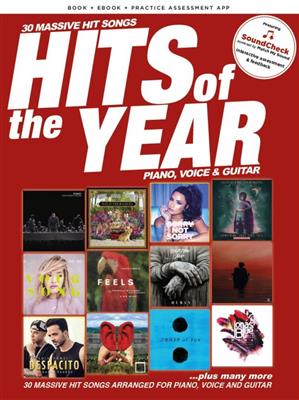Hits Of The Year 2017: PVG: Klavier, Gesang, Gitarre (Songbooks)