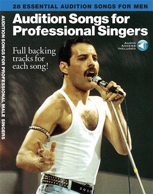 Audition Songs For Professional Male Singers: Klavier, Gesang, Gitarre (Songbooks)