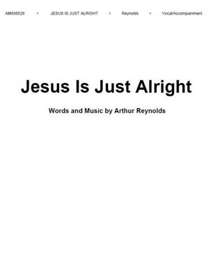 Arthur Reynolds: Jesus Is Just Alright: Klavier Solo