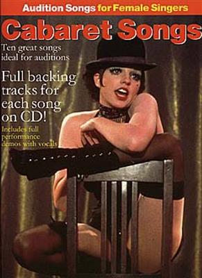 Audition Songs Female Cabare: Klavier, Gesang, Gitarre (Songbooks)