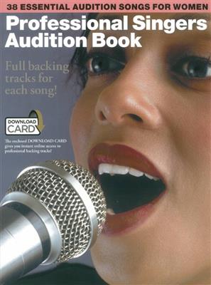 Professional Singers Audition Book: Klavier, Gesang, Gitarre (Songbooks)