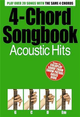 4-Chord Songbook Acoustic Hits: Gesang Solo