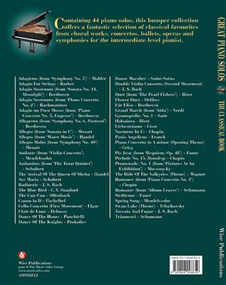 Great Piano Solos - The Classical Book: Klavier Solo