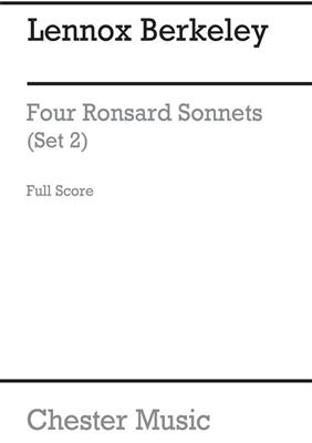 Lennox Berkeley: Four Ronsard Sonnets Op.62 (Miniature Score): Gemischter Chor mit Ensemble