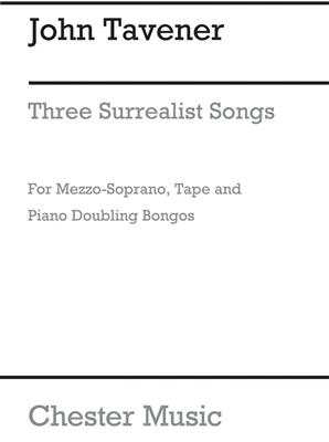 John Tavener: Three Surrealist Songs: Gesang mit Klavier