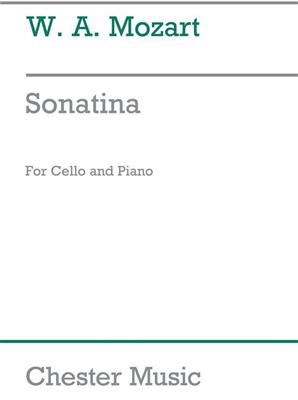 Wolfgang Amadeus Mozart: Sonatina (Cello): (Arr. Gregor Piatigorsky): Cello mit Begleitung
