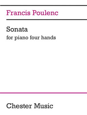 Francis Poulenc: Sonata For Piano 4 Hands: Klavier vierhändig