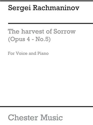 Sergei Rachmaninov: The Harvest Of Sorrow Op.4/5: Gesang mit Klavier