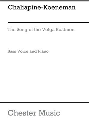 Feodor Chaliapine: The Song Of The Volga Boatmen: Gesang mit Klavier