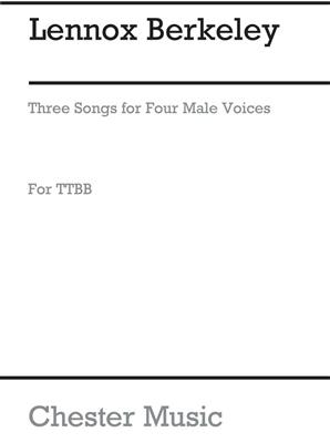 Lennox Berkeley: Three Songs Op. 67 No.1: Männerchor mit Begleitung