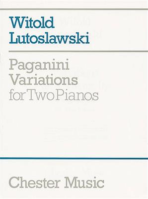 Witold Lutoslawski: Paganini Variations For Two Pianos: Klavier Duett