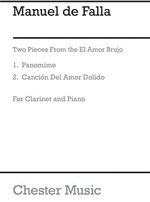 Manuel de Falla: Two Pieces from El Amor Brujo: Klarinette Solo