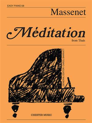 Jules Massenet: Meditation From Thais (Easy Piano No.58): Easy Piano