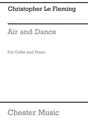 Christopher Le Fleming: Air And Dance (Bass Clef): Cello mit Begleitung
