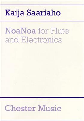 Kaija Saariaho: NoaNoa for Flute and Electronics: Flöte mit Begleitung