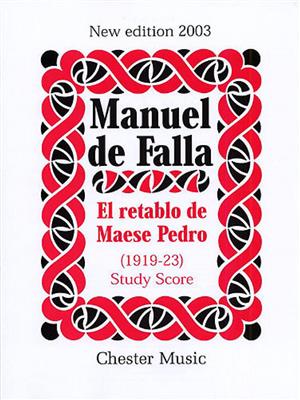 Manuel de Falla: El Retablo De Maese Pedro: Gemischter Chor mit Ensemble