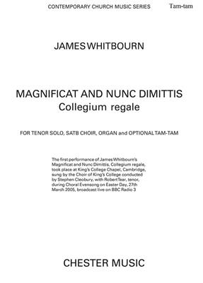 James Whitbourn: Magnificat and Nunc Dimittis (Tam Tam Part): Sonstige Percussion