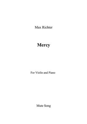 Max Richter: Mercy: Violine mit Begleitung