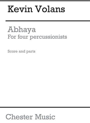 Kevin Volans: Abhaya: Percussion Ensemble