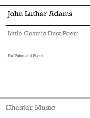 John Luther Adams: Little Cosmic Dust Poem: Gesang mit Klavier