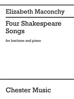 Elizabeth Maconchy: Four Shakespeare Songs: Gesang mit Klavier