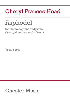 Cheryl Frances-Hoad: Asphodel: Gesang mit Klavier