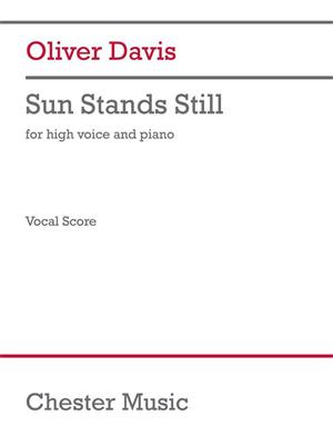Oliver Davis: Sun Stands Still: Gesang mit Klavier
