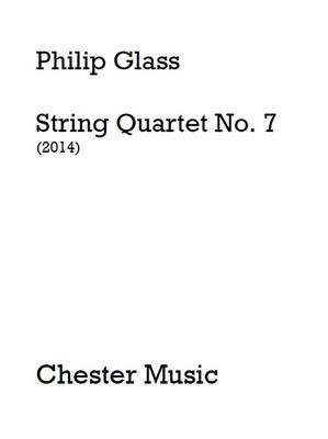 Philip Glass: String Quartet No. 7: Streichquartett