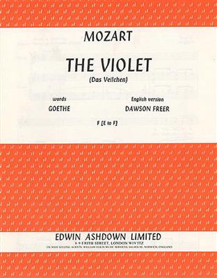 Wolfgang Amadeus Mozart: The Violet: Gesang mit Klavier