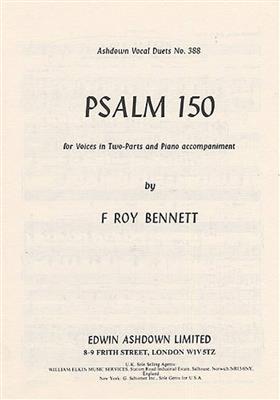 F. Roy Bennett: Psalm 150: Gesang mit Klavier