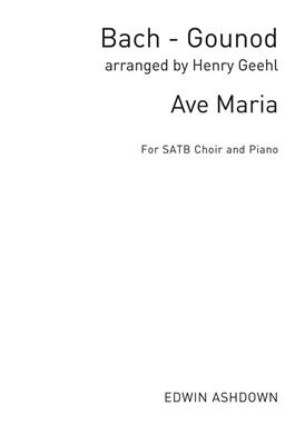 Charles Gounod: Ave Maria: Gemischter Chor mit Klavier/Orgel