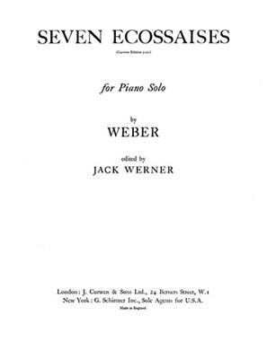 Carl Maria von Weber: Seven Ecossaises: Klavier Solo